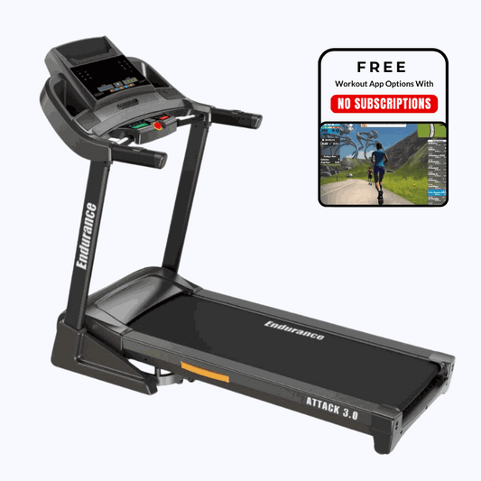 Endurance Attack Treadmill with workout app