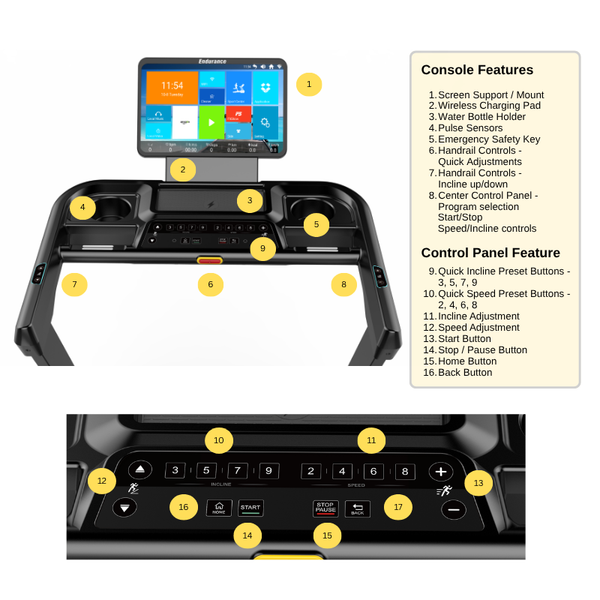 Endurance Attack Treadmill