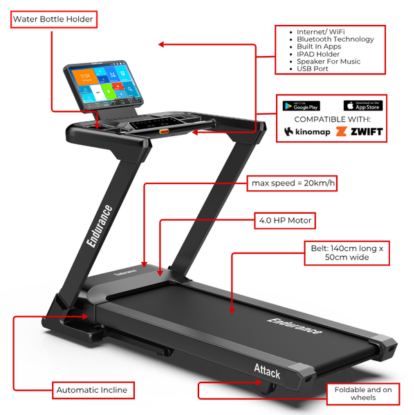 Endurance Attack Treadmill